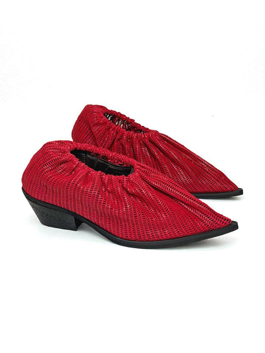 SLOUCH SHOES RED