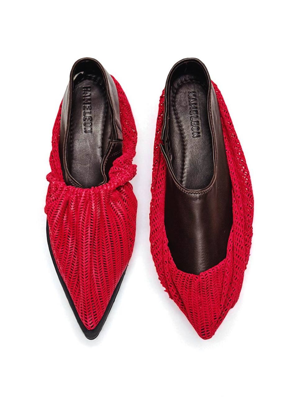 SLOUCH SHOES RED