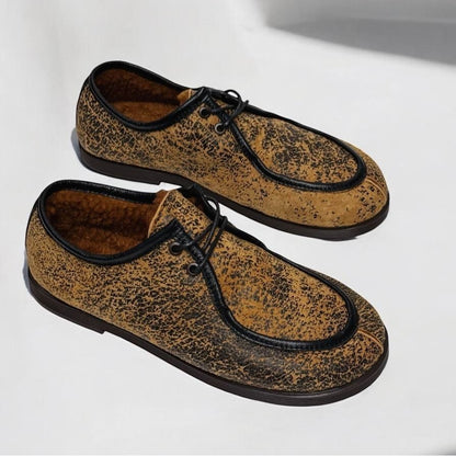 SHEARLING WALKERS YELLOW