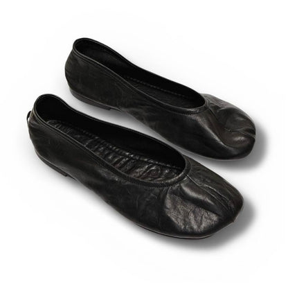 BALLET FLATS BLACK