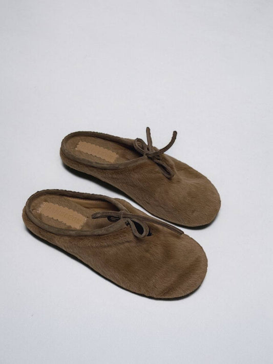 CLOGS LULU NUDE BROWN