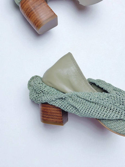 SLOUCH SHOES GREEN