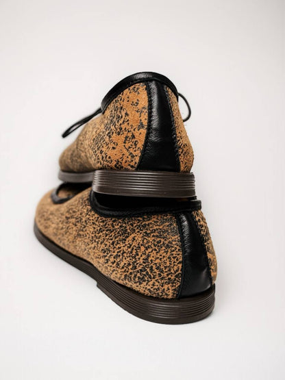 SHEARLING WALKERS YELLOW