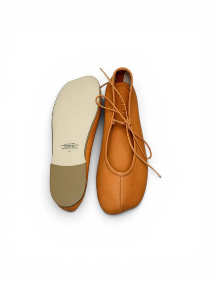 Amber ballet flats outsole detail