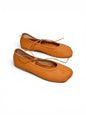Amber leather ballet flats by HAMELEON