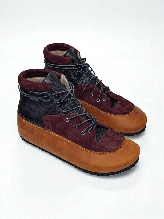 Kiona Dune boots lace detail HameleonShoes