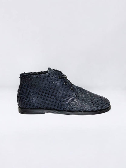 Leather desert boots Mirage side profile