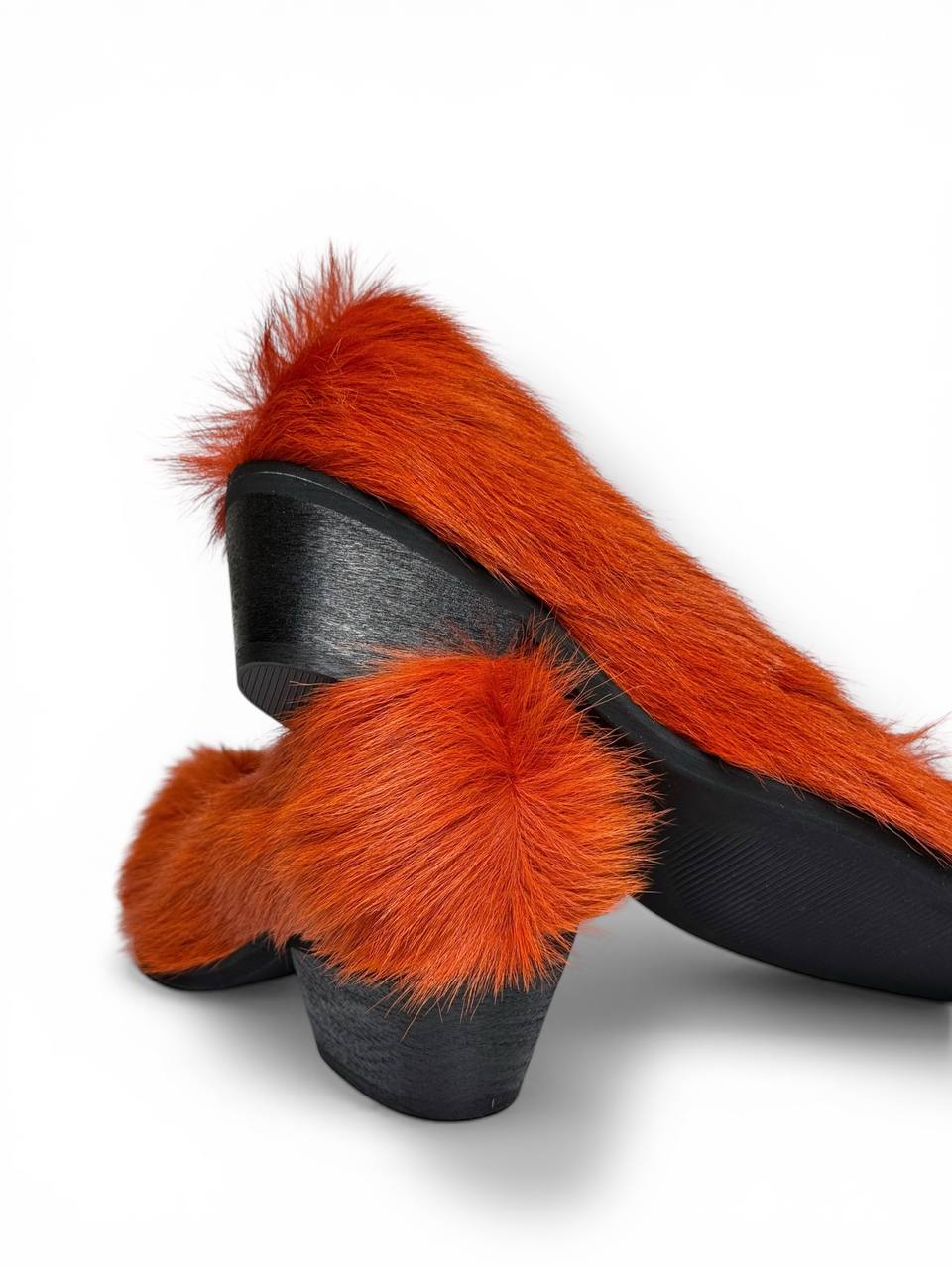 Mid heel Flame shoes elegant 5 cm height