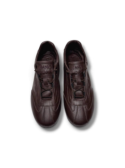 Sneakers Flow Espresso by HAMELEON viewed from above