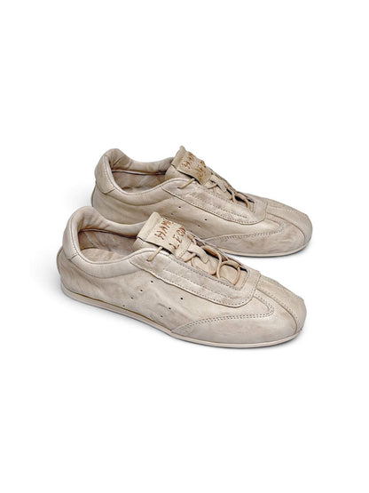 Sneakers Flow Stone in soft Italian leather by HAMELEON