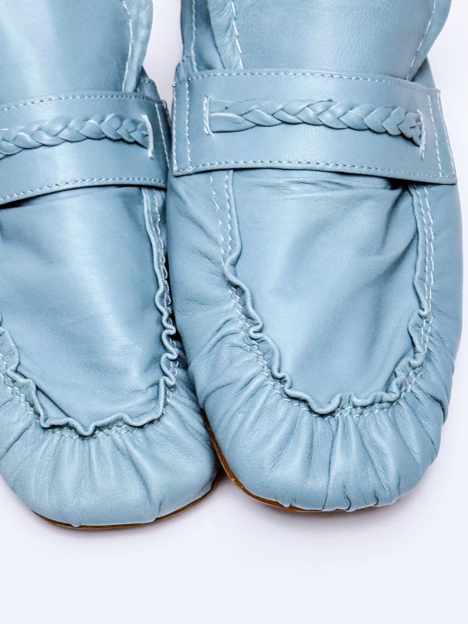 Loafers Riviera leather texture