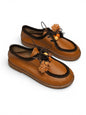Leather tassel walkers handmade italian leather shoes HameleonShoes