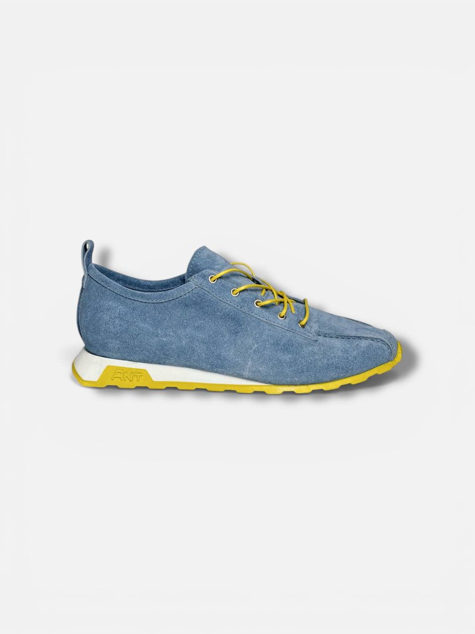 Light sneakers side profile minimal clean design