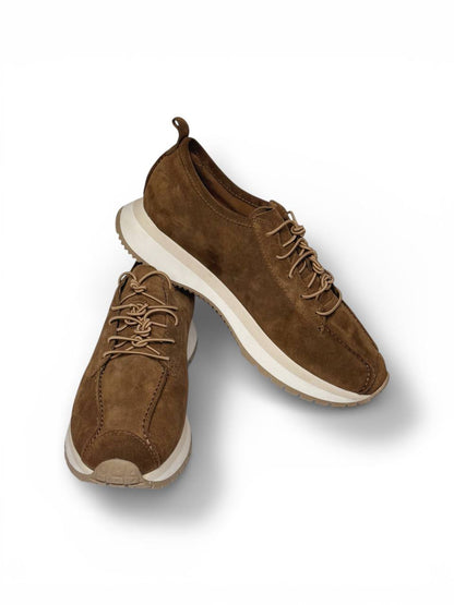 Minimal sneakers angled view modern casual style