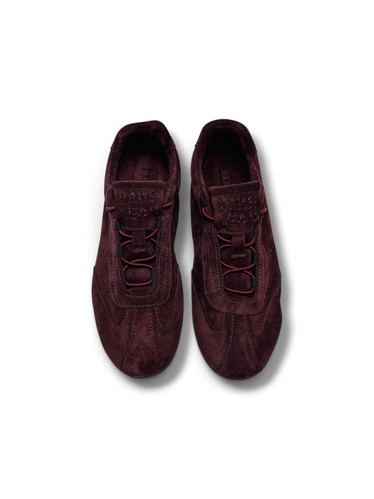 Sneakers Flow Cassis suede sneakers viewed from above