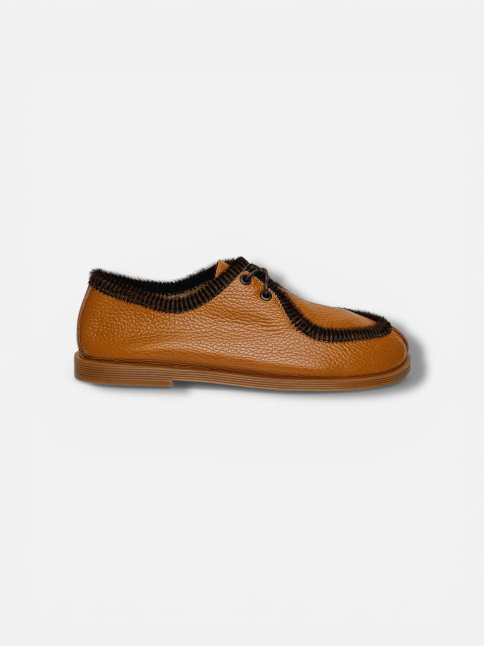 Leather walkers Amber side profile casual style